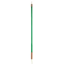 Lámpara LED SELETTI Linea, verde, detalles de madera, universal