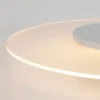 Lámpara LED techo Birma redonda blanca, atenuable
