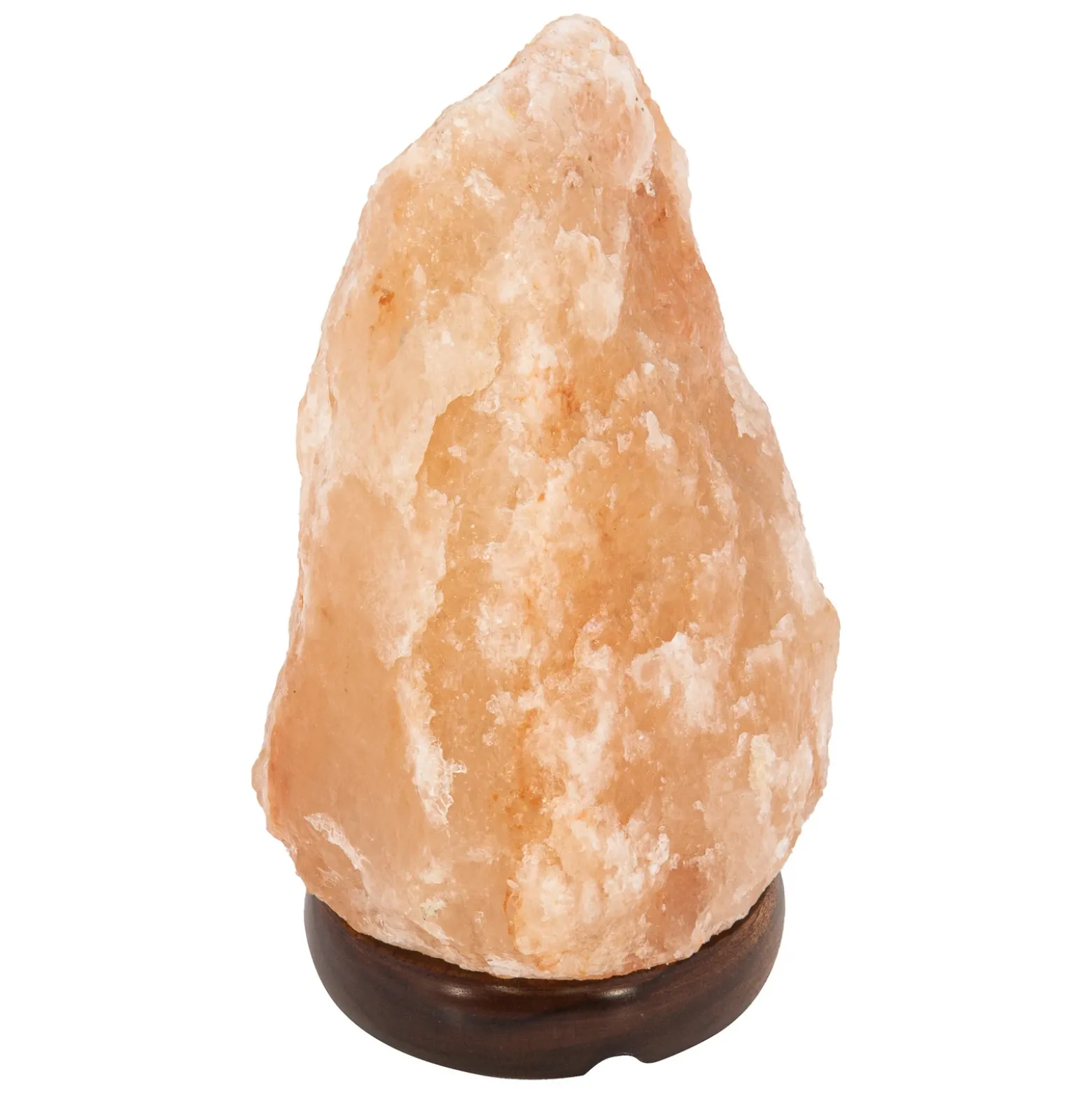 Lámpara mesa de cristal de sal Stone color natural