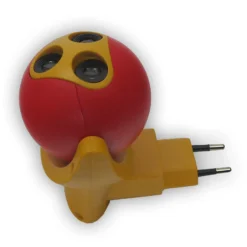 Lámpara nocturna LED Animales, x3, para enchufe