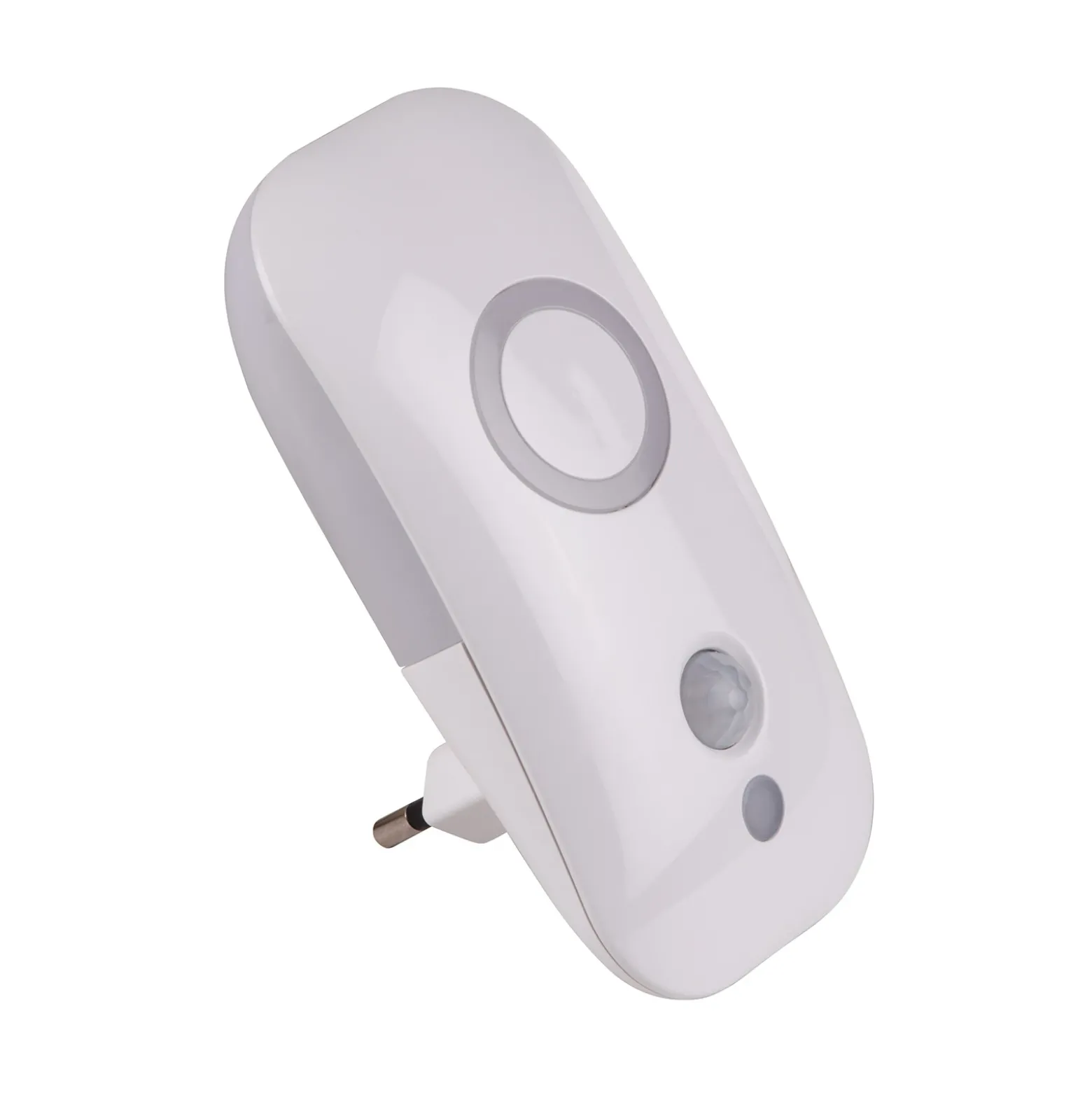 Lámpara nocturna LED con sensor Agena para la toma de corriente