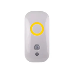 Lámpara nocturna LED con sensor Agena para la toma de corriente