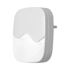 Lámpara nocturna LED para enchufe LUNETTA WAVE de OSRAM, blanca, con sensor