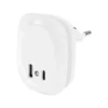 Lámpara nocturna LED para enchufe LUNETTA EDGE de OSRAM, blanca, con sensor