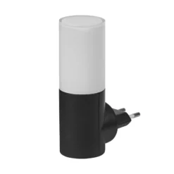 Lámpara nocturna LED para enchufe OSRAM LUNETTA FLARE negro Sensor