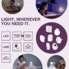 Lámpara nocturna LED recargable NIGHTLUX CLOCK de OSRAM, blanca, reloj, CCT