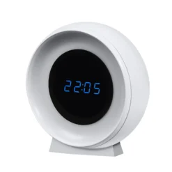 Lámpara nocturna LED recargable NIGHTLUX CLOCK de OSRAM, blanca, reloj, CCT