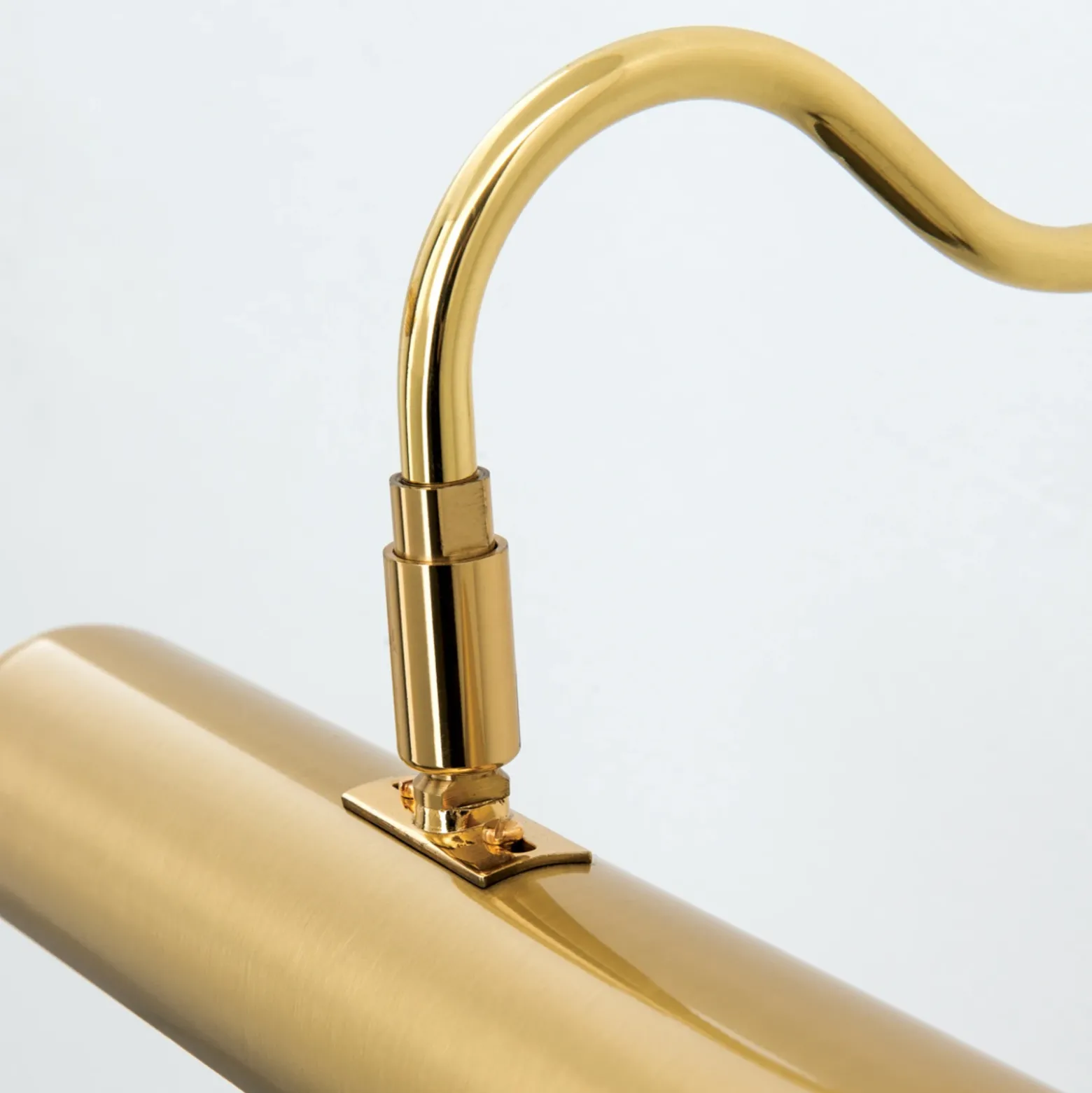 Lámpara para cuadros Lariga, latón mate, 35 cm
