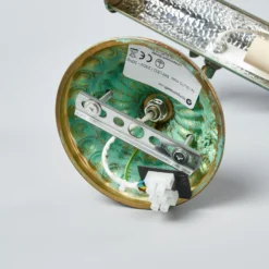 Lámpara para cuadros Lindby Beno, 25 cm, metal, E14 voltaje verde