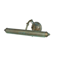 Lámpara para cuadros Lindby Kalea, 46 cm, 2 luces, verdigris, E14