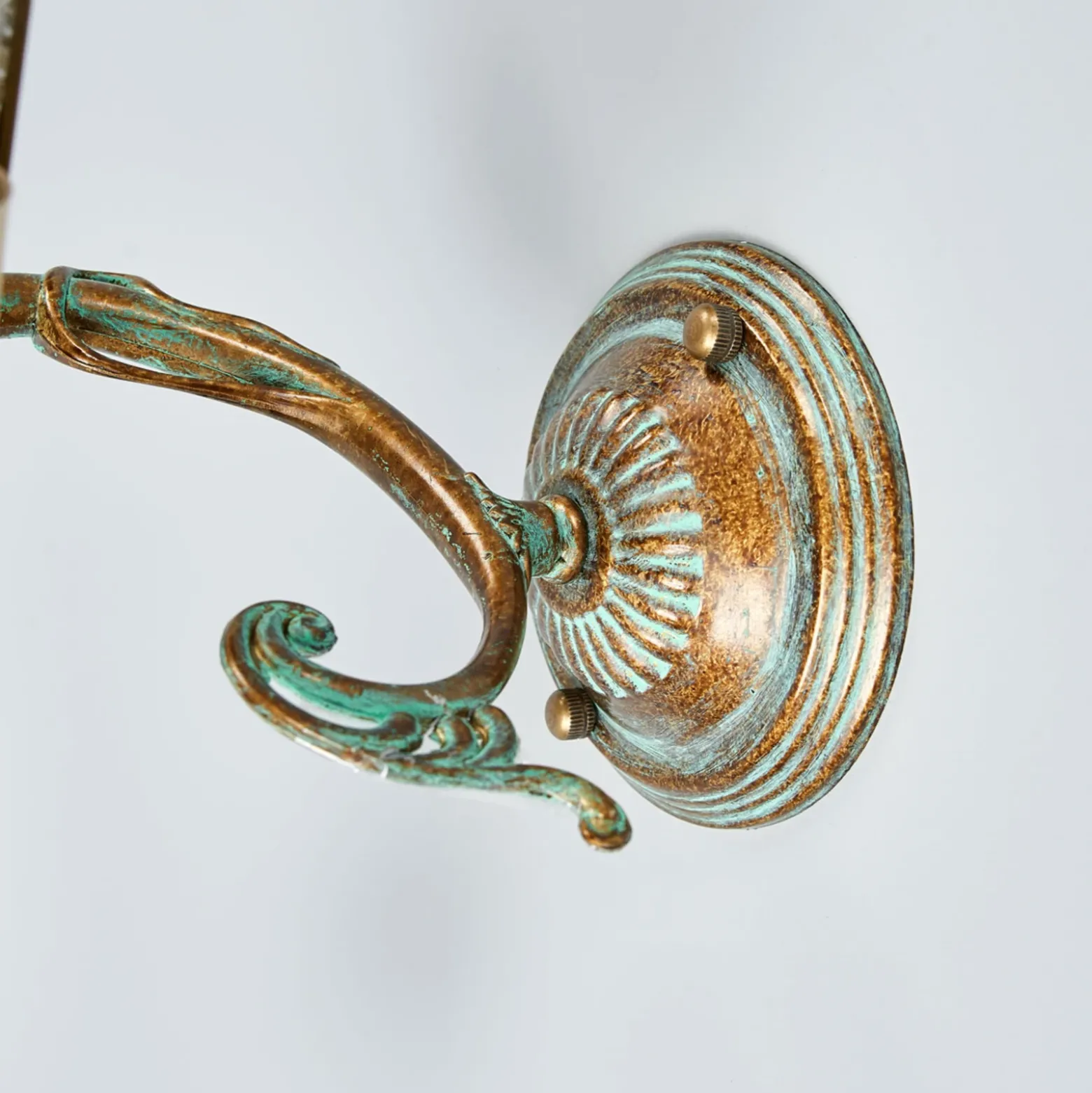 Lámpara para cuadros Lindby Kalea, 46 cm, 2 luces, verdigris, E14