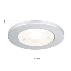Lámpara para muebles LED Artist set 3 ud plata