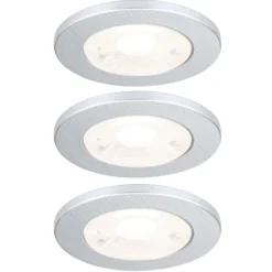 Lámpara para muebles LED Artist set 3 ud plata