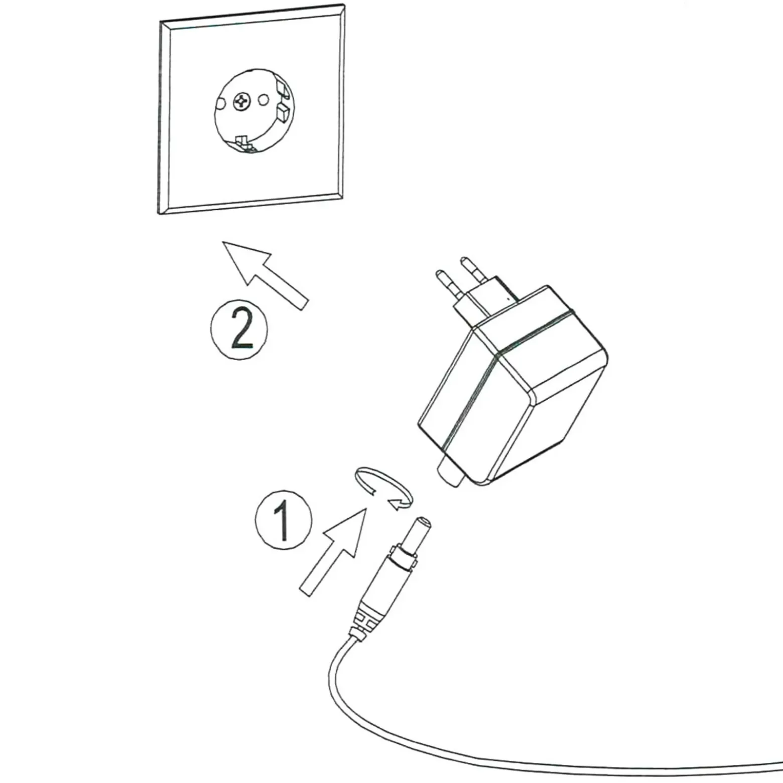Lámpara pared LED atenuable control p. gestos Sten