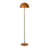 Lámpara pie Siemon de acero Ø 35 cm, amarillo ocre