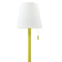 Lámpara recargable Lindby LED Azalea amarillo aluminio CCT regulable en