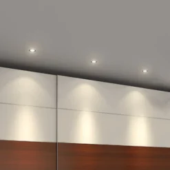 Lámparas empotradas FR 68-LED set 5 blanco cálido
