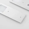 lámparas LED bajo mueble Arcchio Nortra, juego de 3, gris, color aluminio