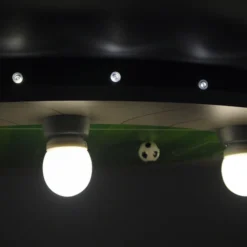 Lámpara techo Estadio de fútbol, puntos de luz LED