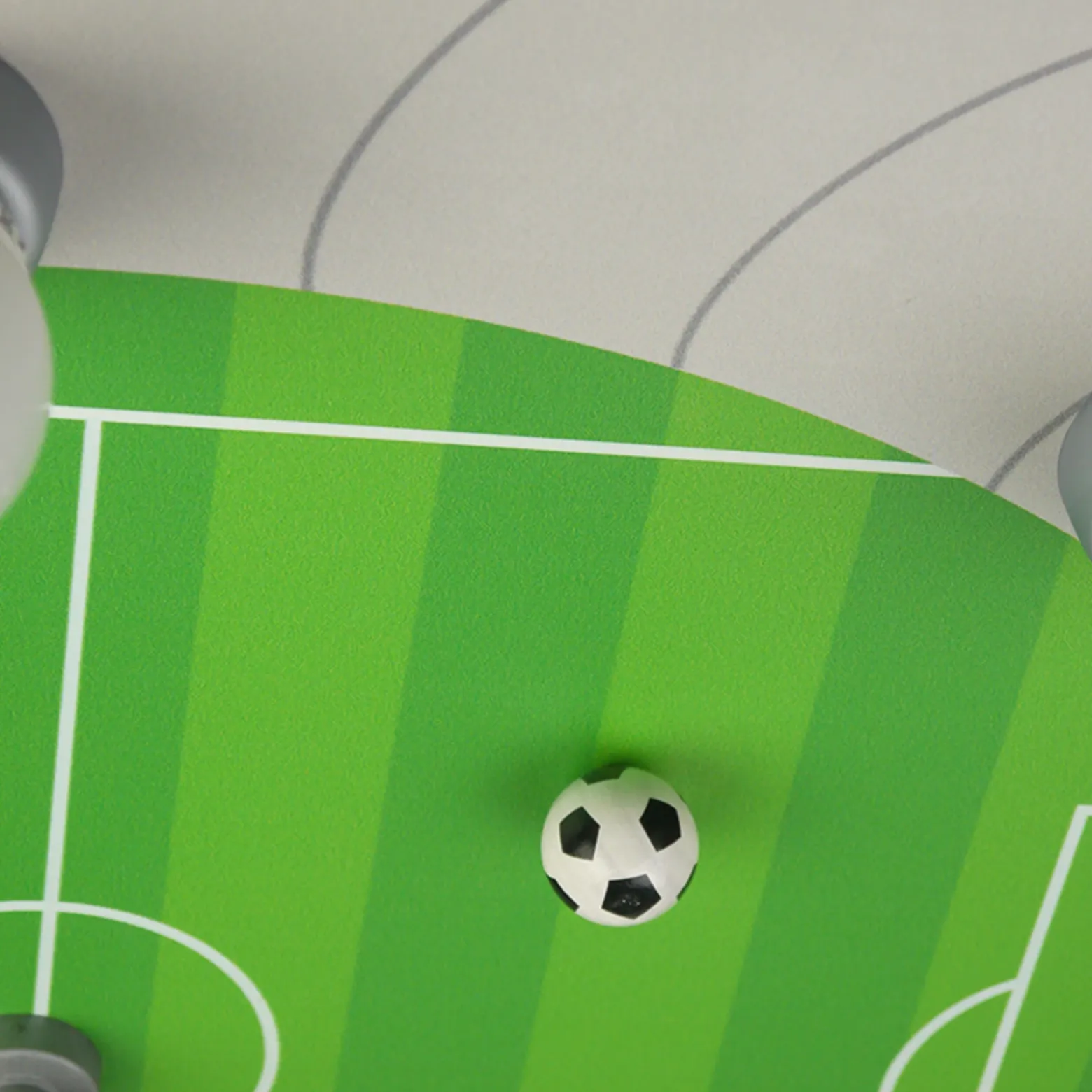 Lámpara techo Estadio de fútbol, puntos de luz LED