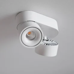 LOOM DESIGN Aim Downlight LED de 2 luces blanco