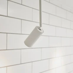 LOOM DESIGN Foco LED Iris, blanco, aluminio, Ø 4,5 cm