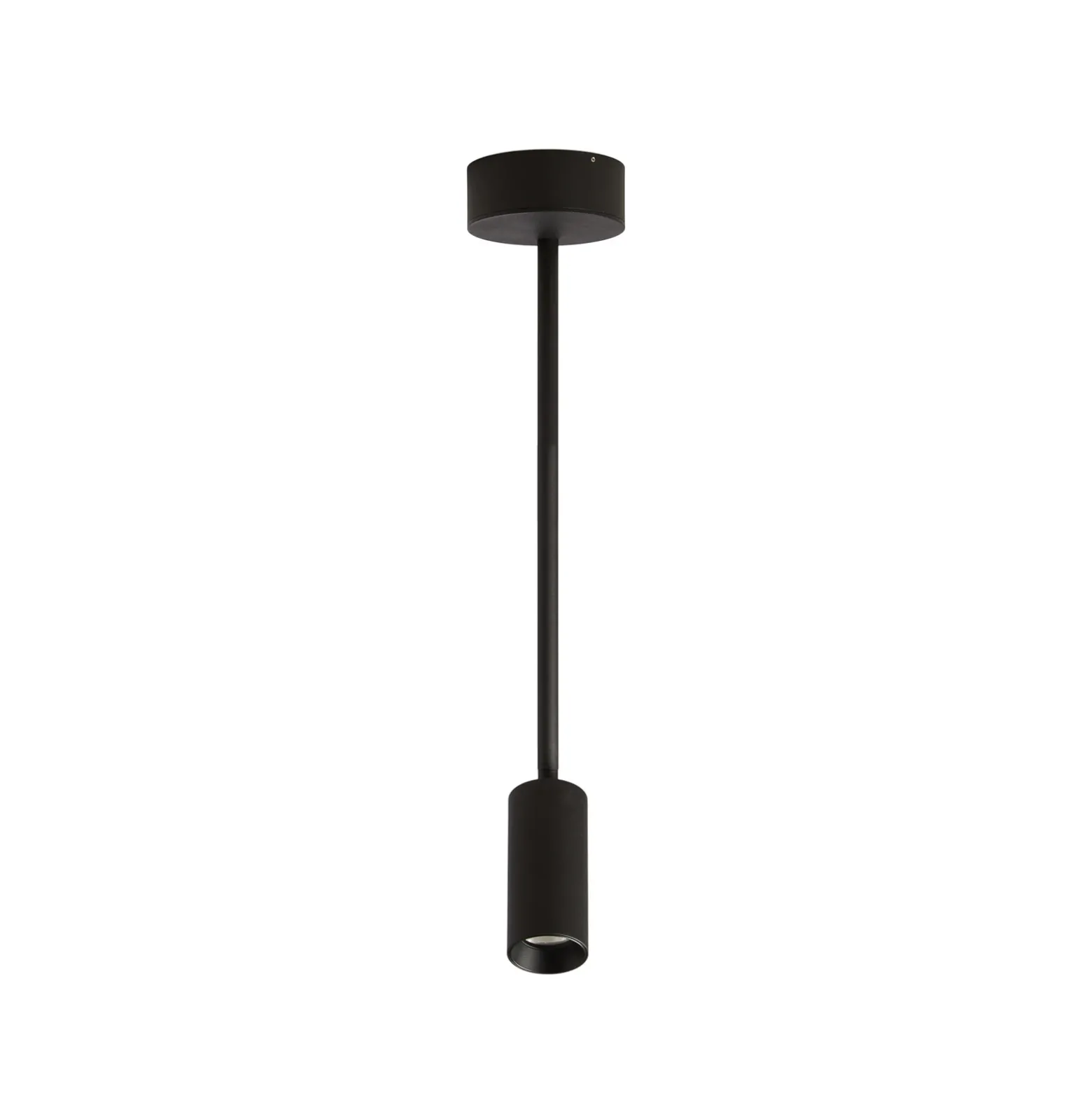 LOOM DESIGN Foco LED Iris, negro, aluminio, Ø 4,5 cm