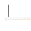 LOOM DESIGN Lámpara colgante LED Straw 200, blanca, aluminio