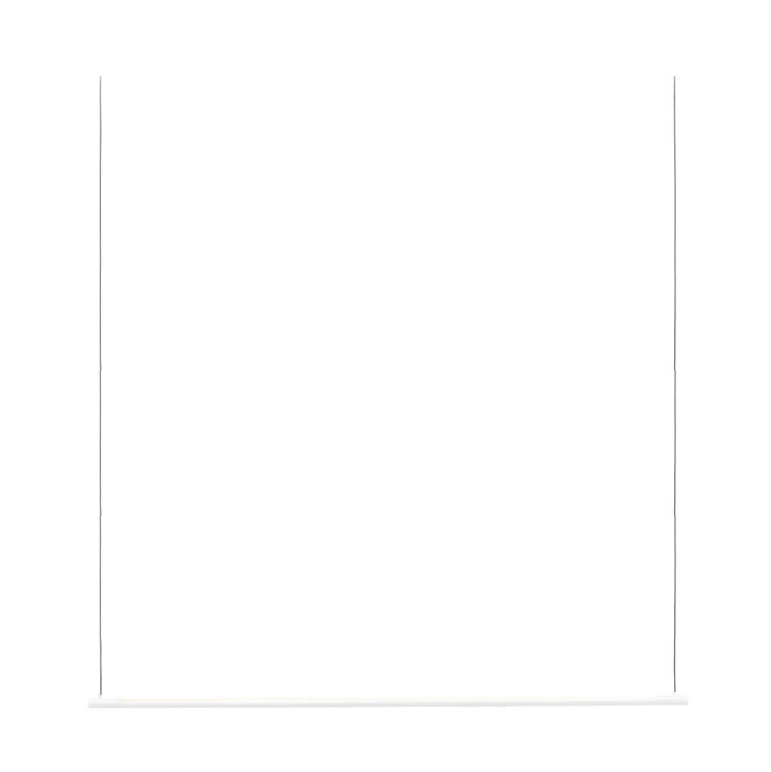 LOOM DESIGN Lámpara colgante LED Straw 200, blanca, aluminio