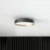 LOOM DESIGN Lámpara LED de techo Lucia negro/oro Ø 45 cm