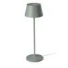 LOOM DESIGN Lámpara LED recargable para patio Modi verde-gris 36 cm CCT