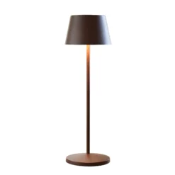 LOOM DESIGN Modi Lámpara LED para terraza, corten