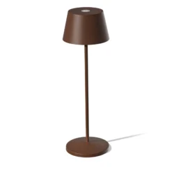 LOOM DESIGN Modi Lámpara LED para terraza, corten