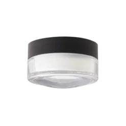 LOOM DESIGN plafón LED Otto Convex, transparente, IP65
