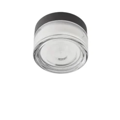 LOOM DESIGN plafón LED Otto Wave, transparente, IP65