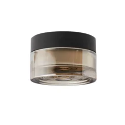 LOOM DESIGN plafón LED Otto Wave, gris, IP65