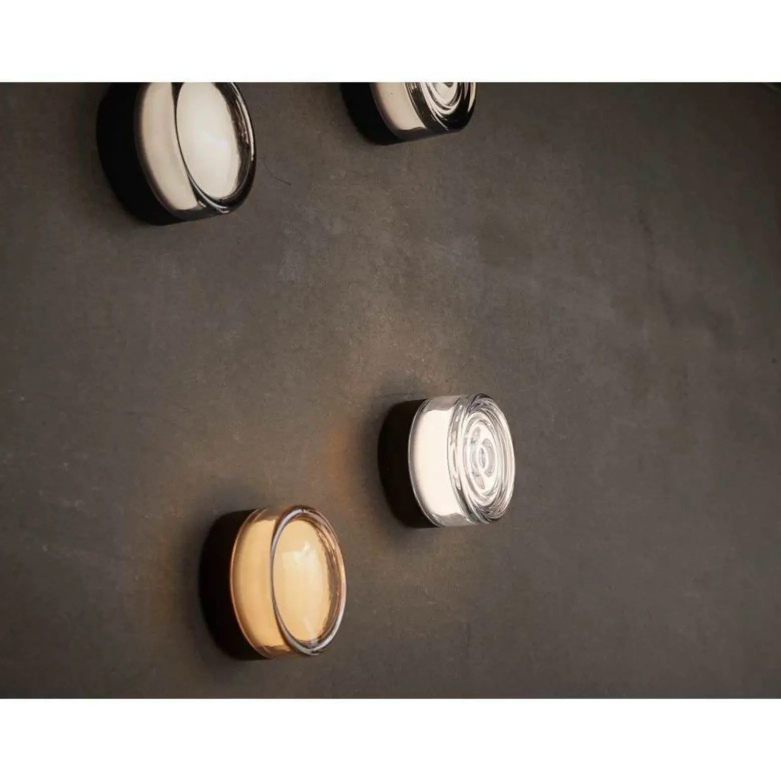 LOOM DESIGN plafón LED Otto Wave, gris, IP65