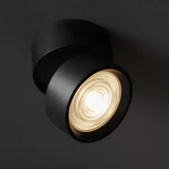 LOOM DESIGN Ray downlight LED Ø9.3cm 13W negro