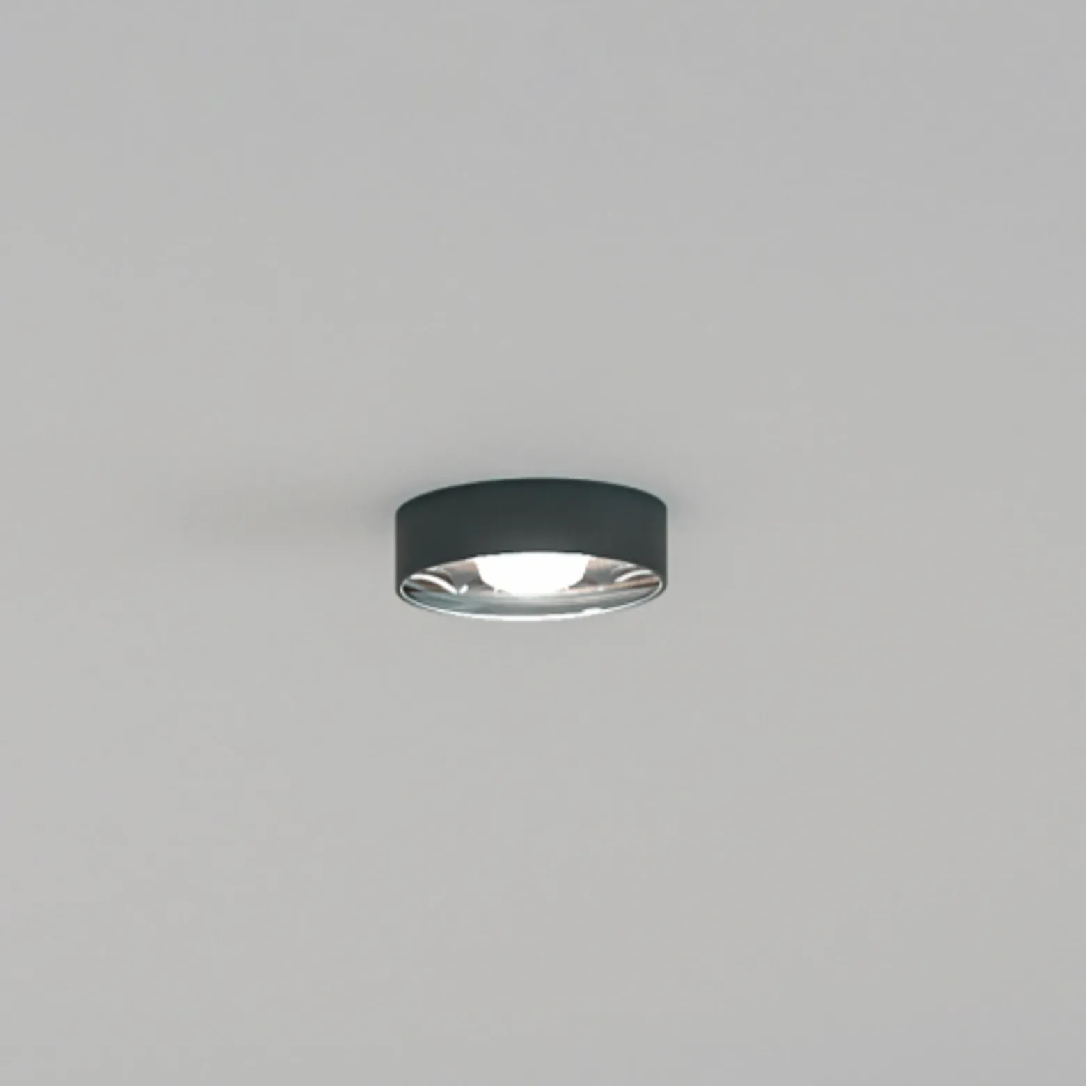 LOOM DESIGN Sif Plafón LED IP65 negro atenuable