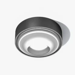 LOOM DESIGN Sif Plafón LED IP65 negro atenuable