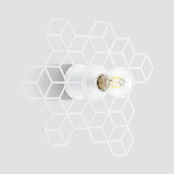 Lucande Alexaru aplique, panal, blanco
