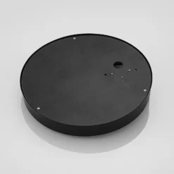 Lucande Andelina lámpara de pared, redondo, negro