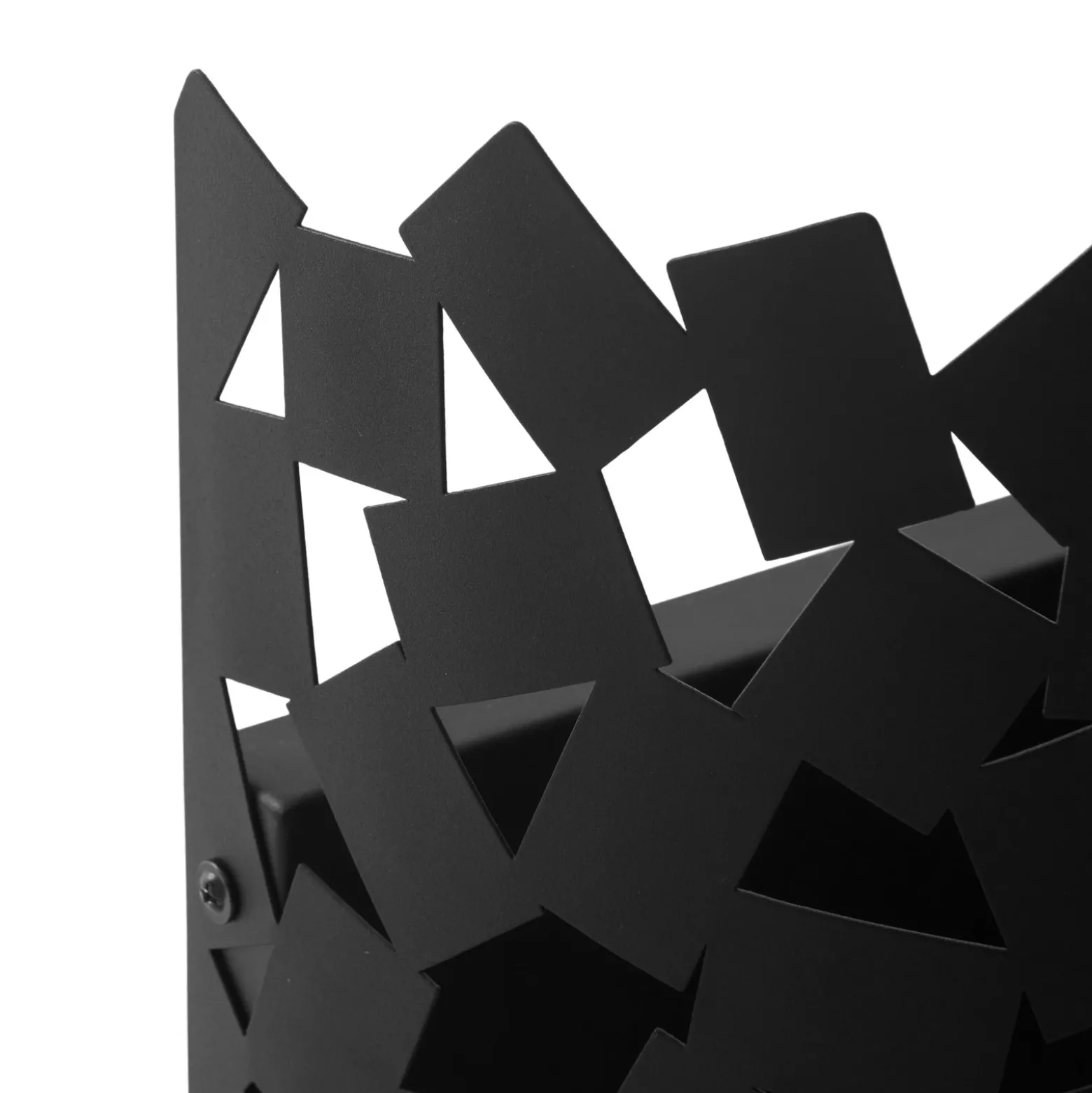 Lucande aplique de pared Aeloria, negro, hierro, 32,5 cm, E27