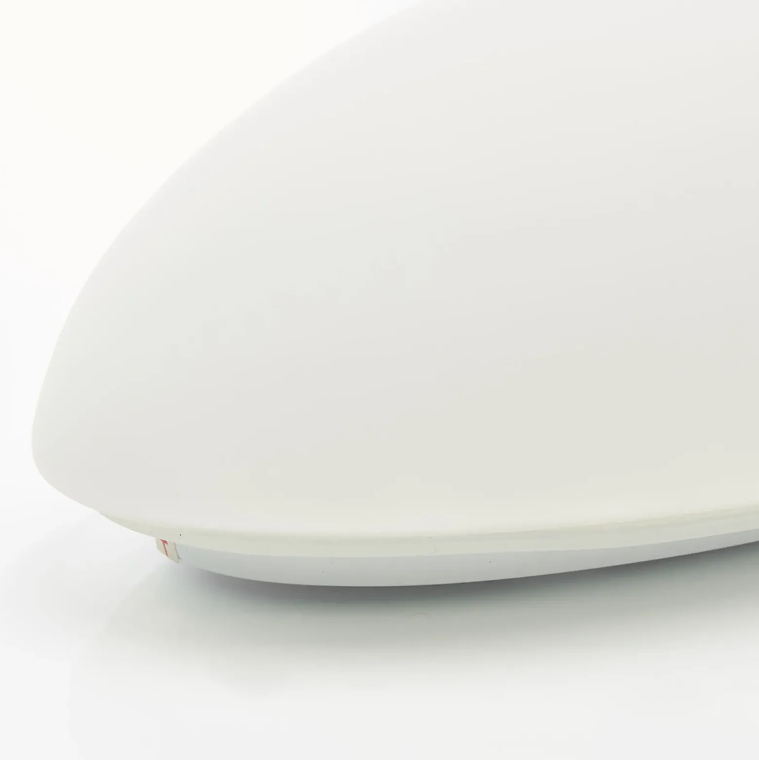 Lucande aplique de pared Jemima, 24 cm, cristal, elíptico