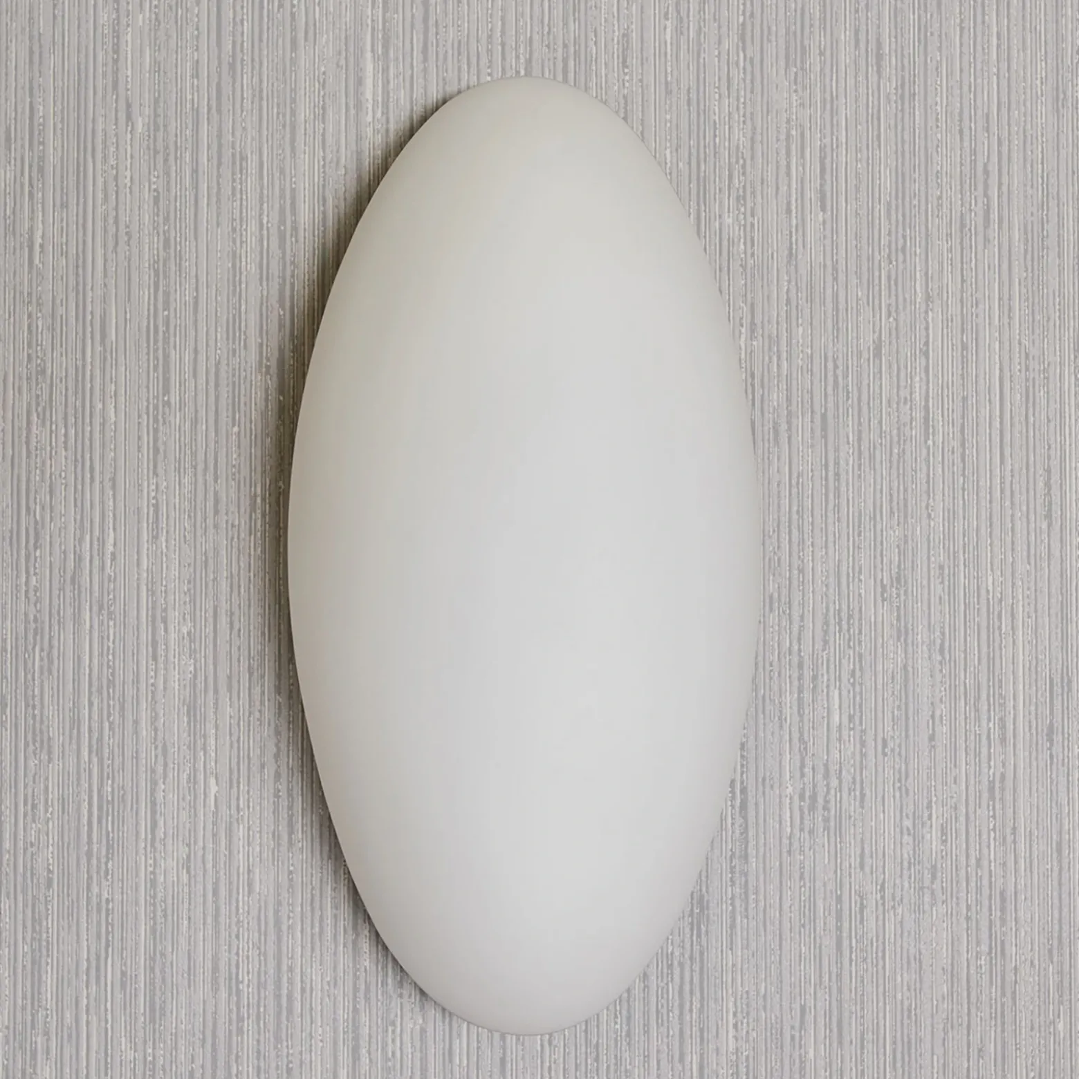 Lucande aplique de pared Jemima, 24 cm, cristal, elíptico