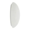Lucande aplique de pared Jemima, 24 cm, cristal, elíptico