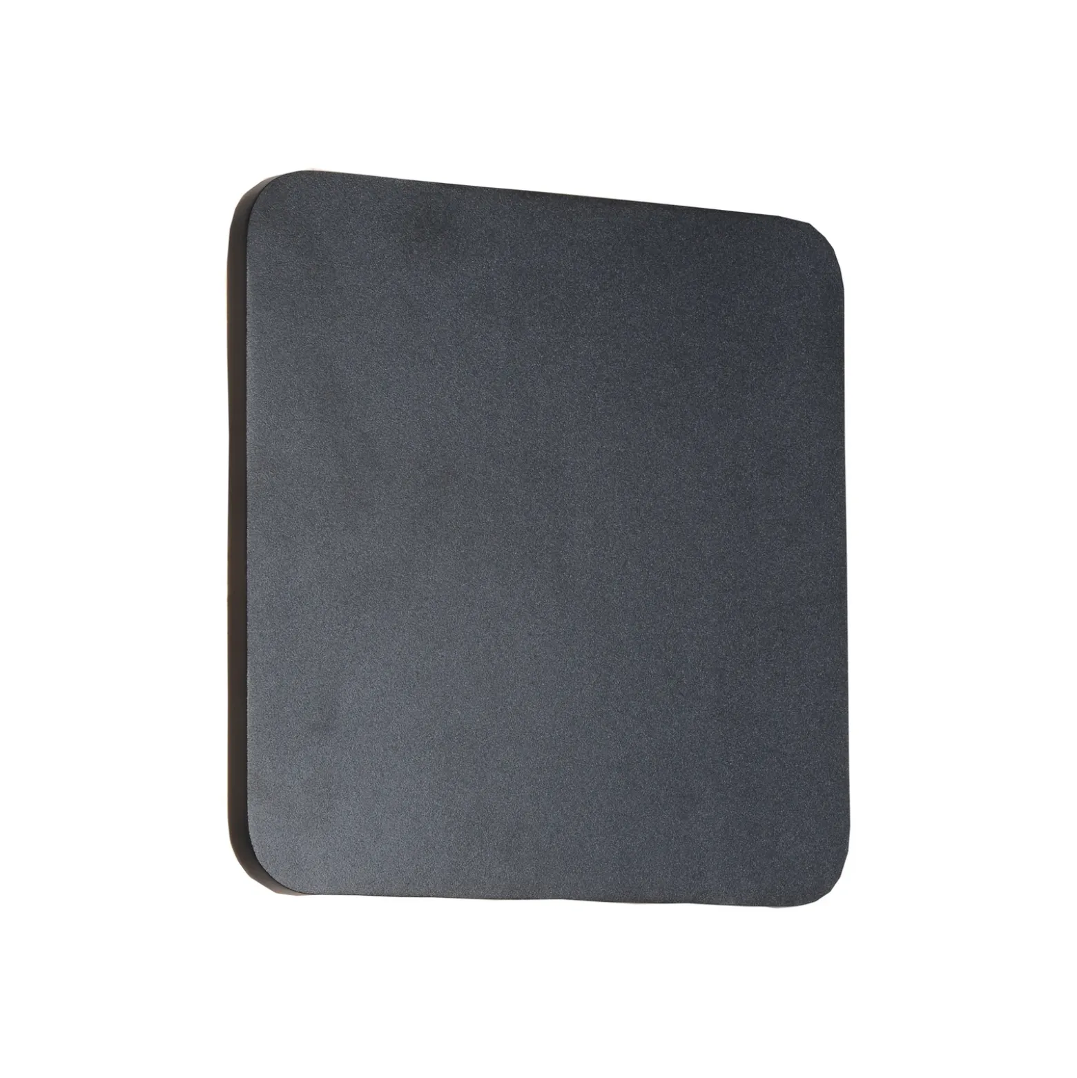 Lucande Aplique de pared LED Elrik, negro, 22 cm de altura, metal