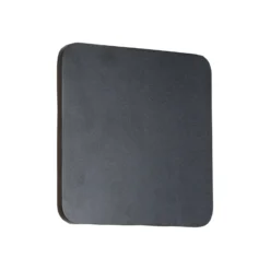 Lucande Aplique de pared LED Elrik, negro, 22 cm de altura, metal