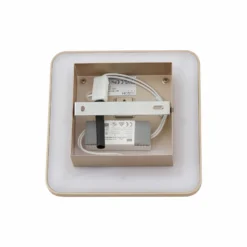 Lucande Aplique de pared LED Elrik, negro, 22 cm de altura, metal
