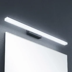 Lucande aplique de pared LED Lisana, horizontal, 75 cm, IP44